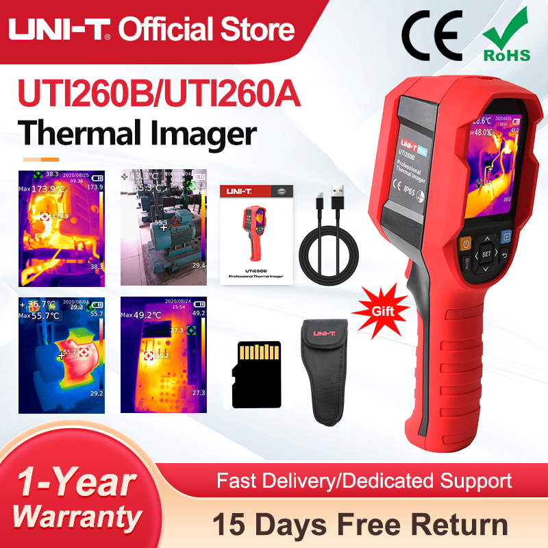 Thermal Imaging Camera 256X192 - UNI-T UTI260B UTI260A Thermal Imaging Camera