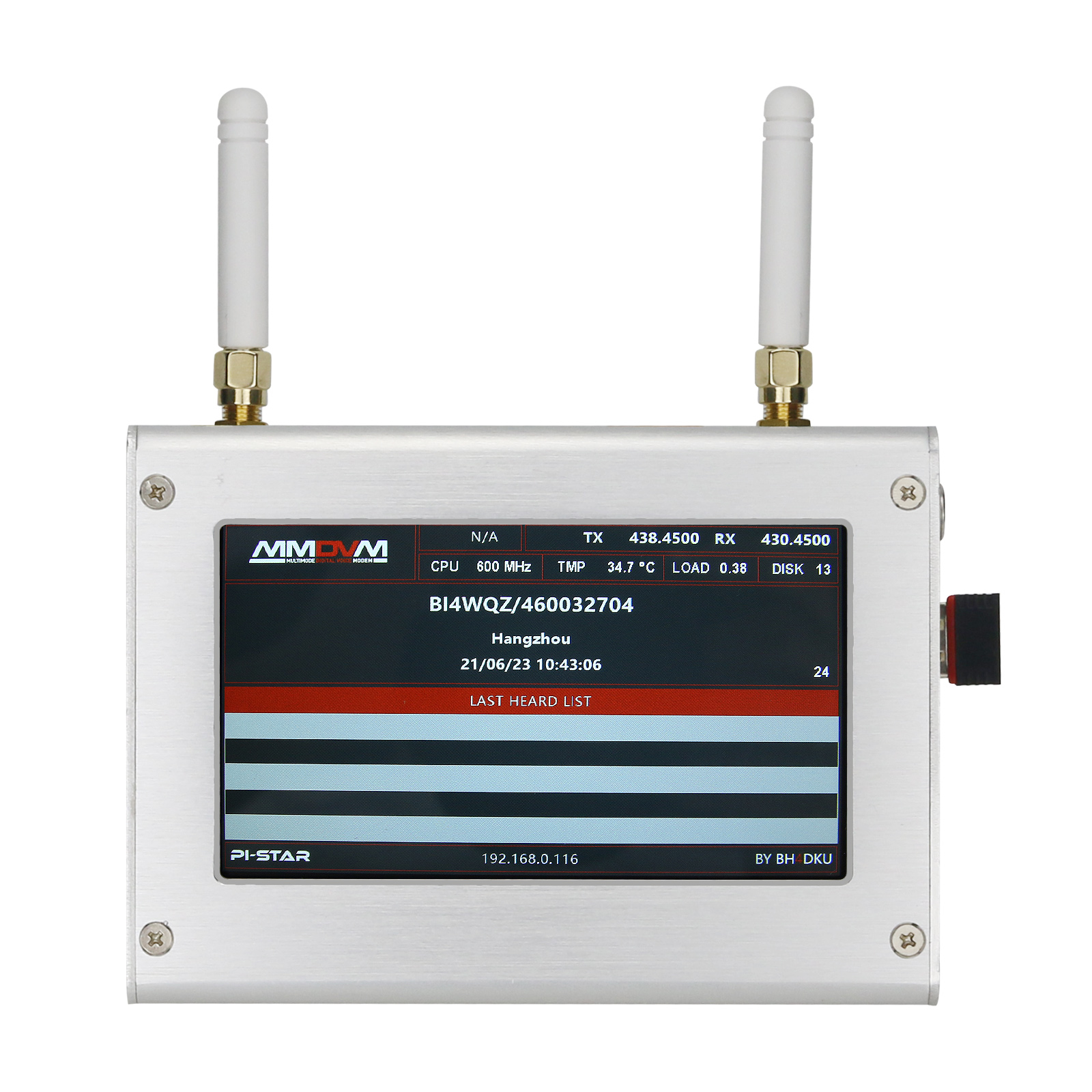 Topdon Tc001 Thermal Camera - HamGeek Duplex MMDVM Hotspot with 4.3