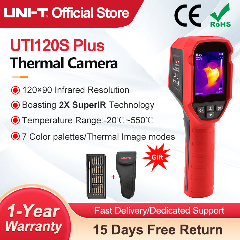 Nf 521 Thermal Imaging Camera - UNI-T Thermal Imaging Camera UTI120S+ 120×90