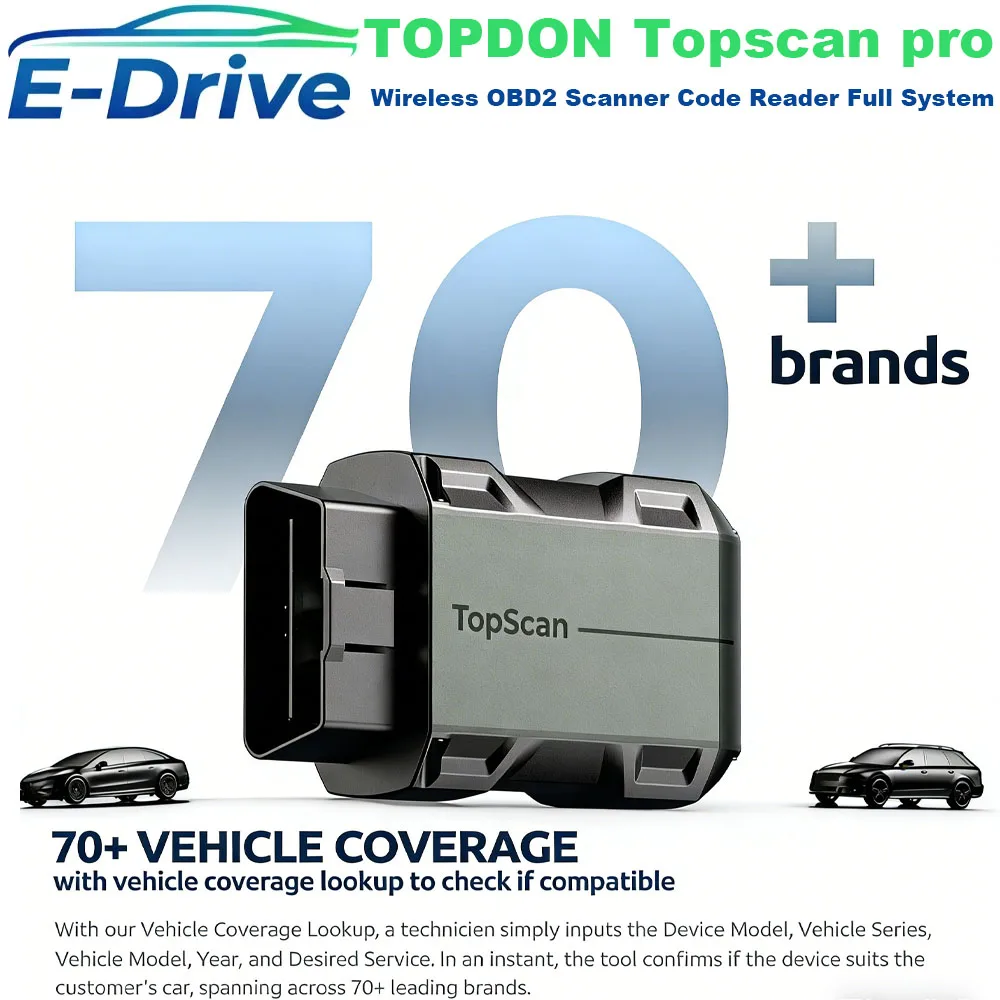 Topdon Tc001 Thermal Camera - TOPDON Topscan Pro Wireless OBD2 Scanner