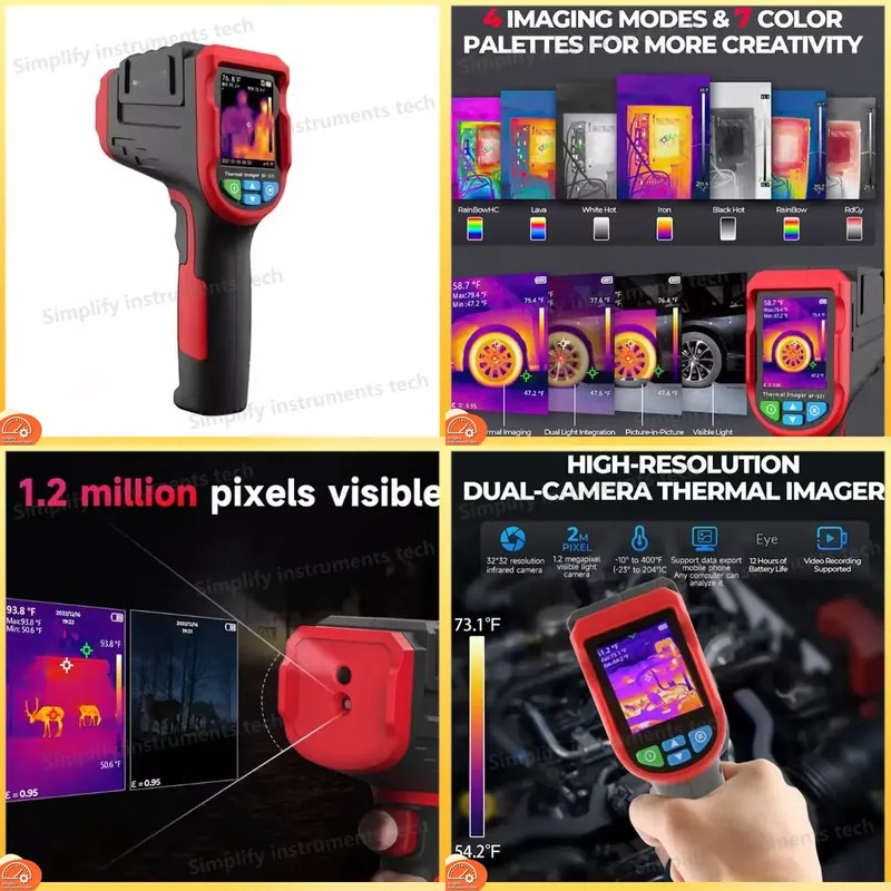 Nf 521 Thermal Imaging Camera - NF-521 Industrial Handheld Thermal Imager 32x32