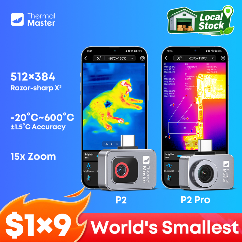 Infiray P2 Pro Macro Lens - P2//P2Pro Thermal Imaging Camera Heat Detection