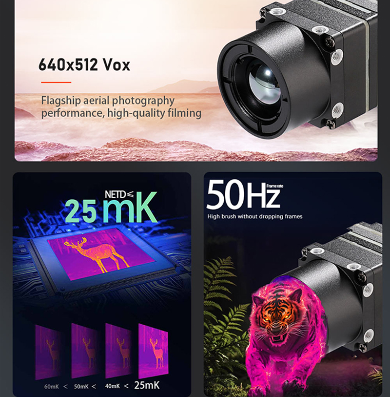 Hunting Thermal Imaging Scope - New Arrival 640x512 FPV Drone Thermal