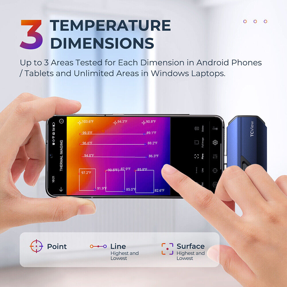 TOPDON TC001 Thermal Imaging C - Topdon Tc001 Thermal Camera ulasan dan harga