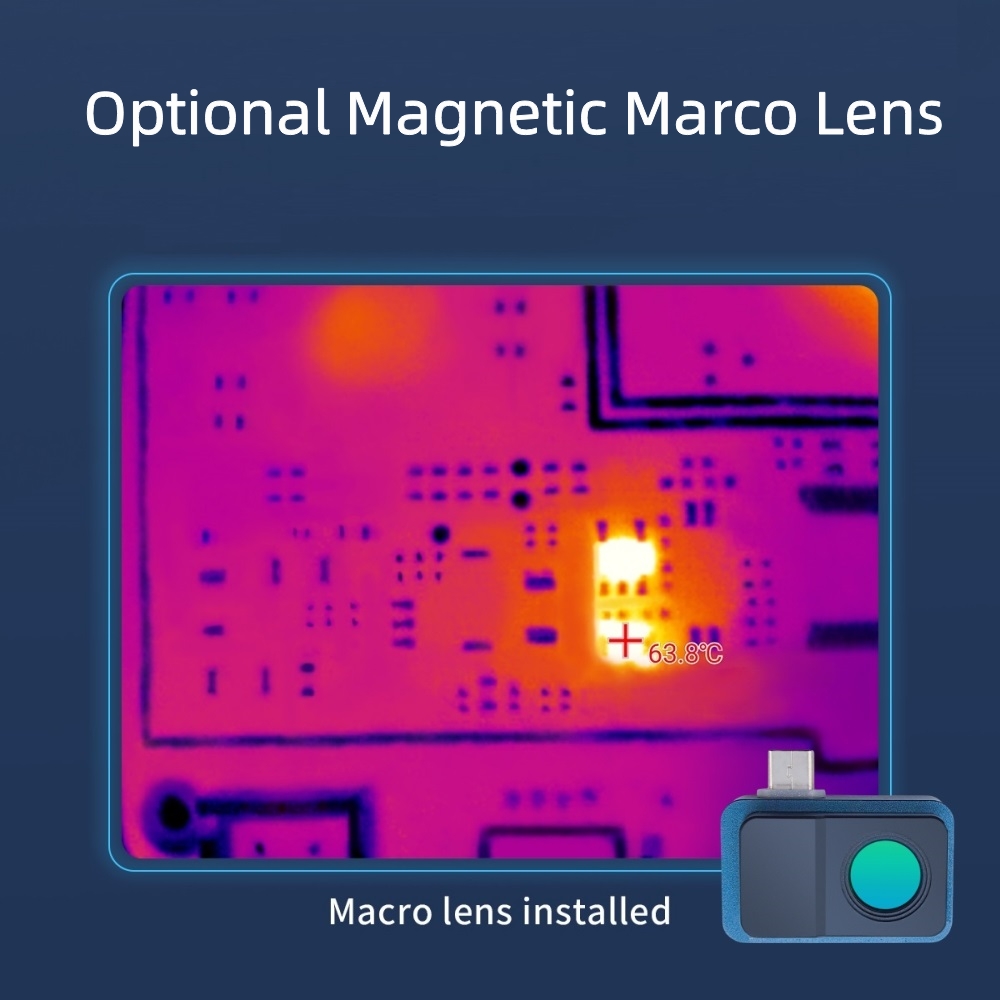 TOOLTOP T7 256*192 Android Typ - Infiray P2 Pro Macro Lens ulasan dan harga