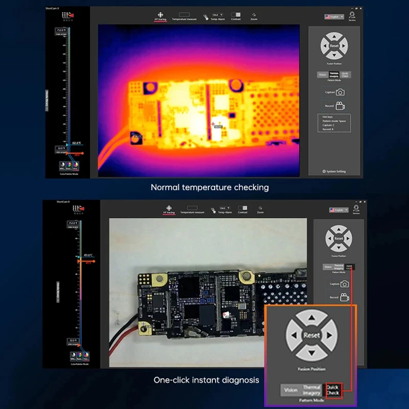 Ranlraka ShortCam II Infrared  - Shortcam Thermal Imaging Pcb ulasan dan harga