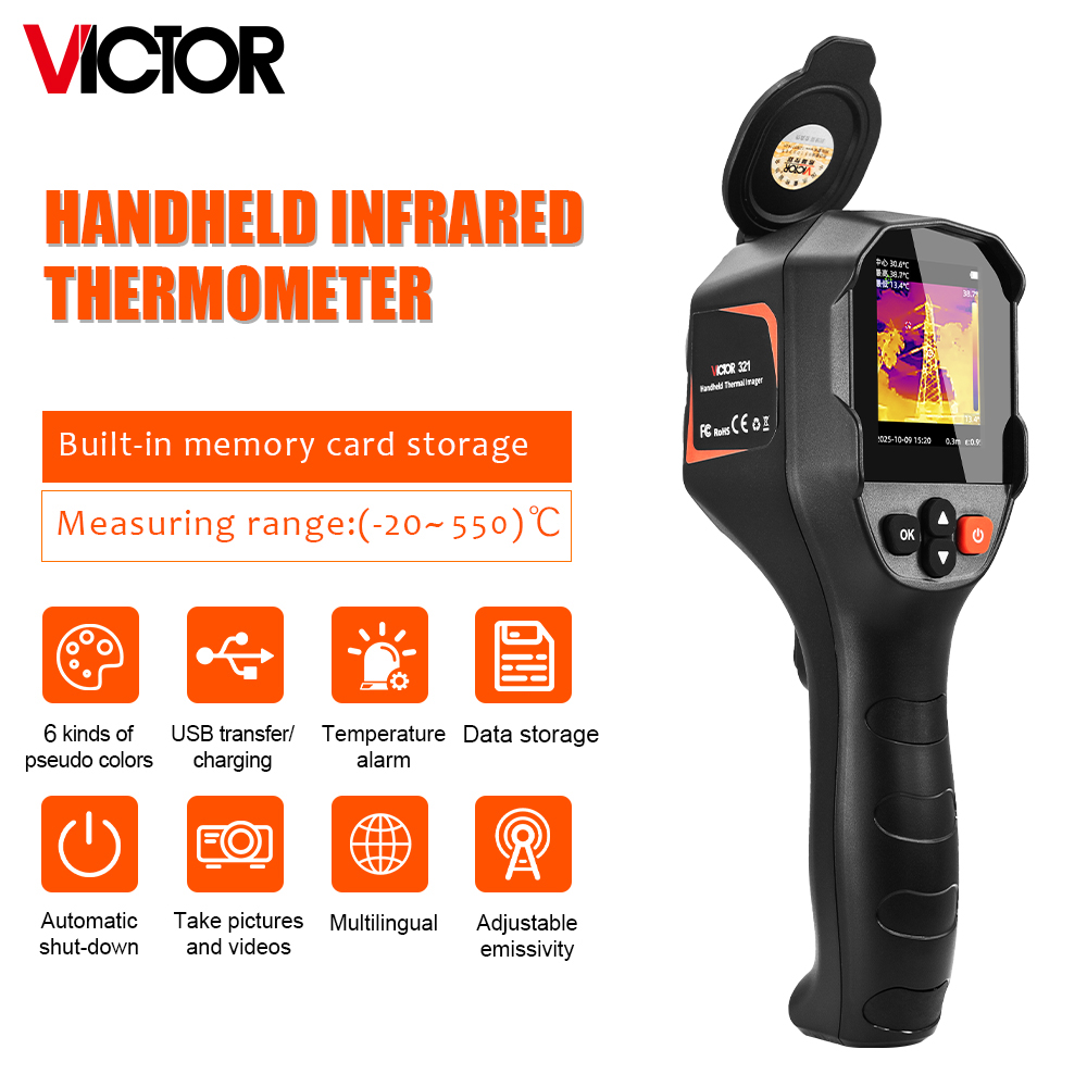 VICTOR Thermal Imager TISR 240 - Nf 521 Thermal Imaging Camera ulasan dan harga