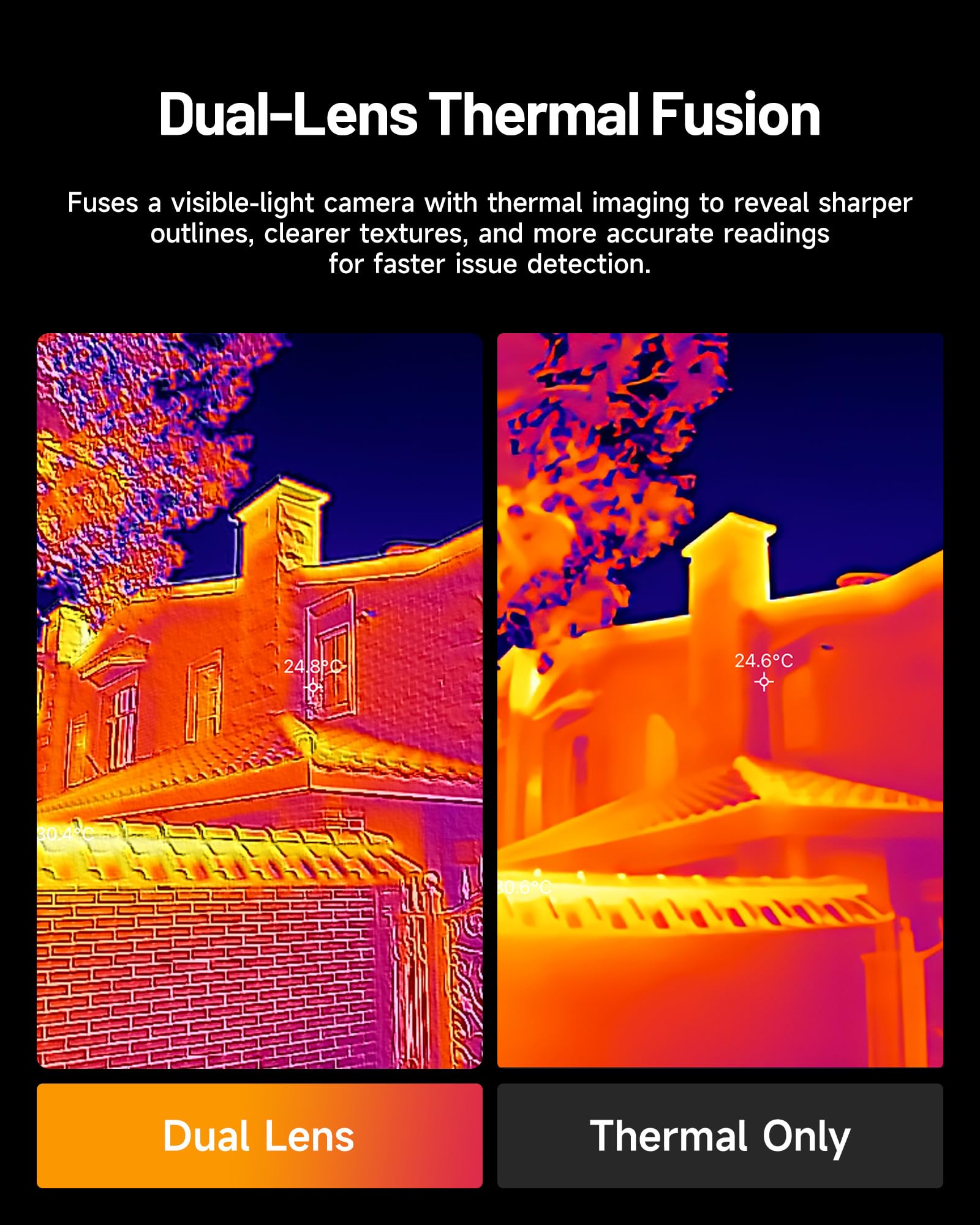 TOPDON TC001 Max Dual-Lens The - Thermal Imaging Camera 256X192 ulasan dan harga