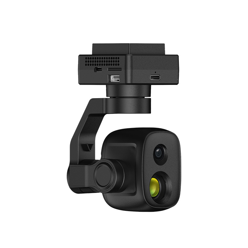 Mini dual light pod 640 * 512  - Thermal Imager Drone Gimbal ulasan dan harga