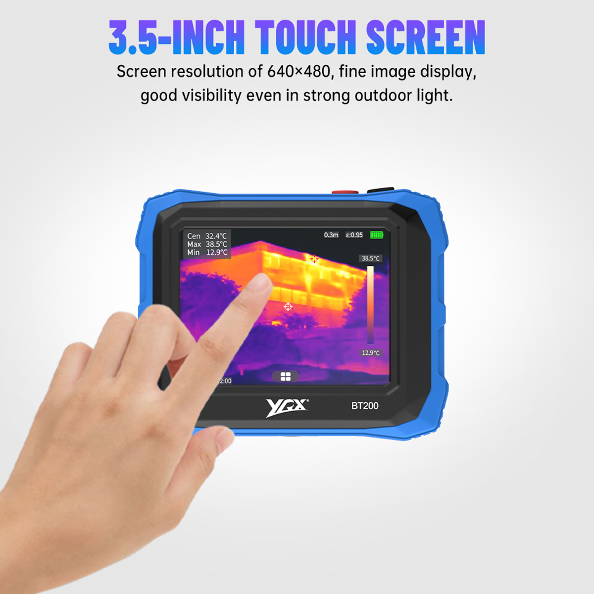 YRX BT200 Flat Panel Thermal I - Thermal Imaging Camera 256X192 ulasan dan harga