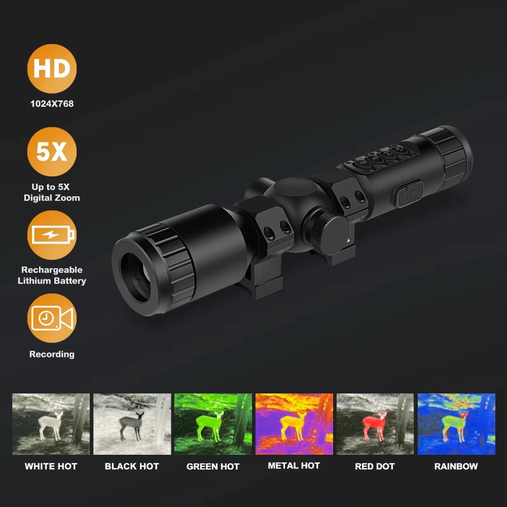 2x-5x TGS300 1024x768 2-5x Mul - Thermal Scope Night Vision Monocular ulasan dan harga