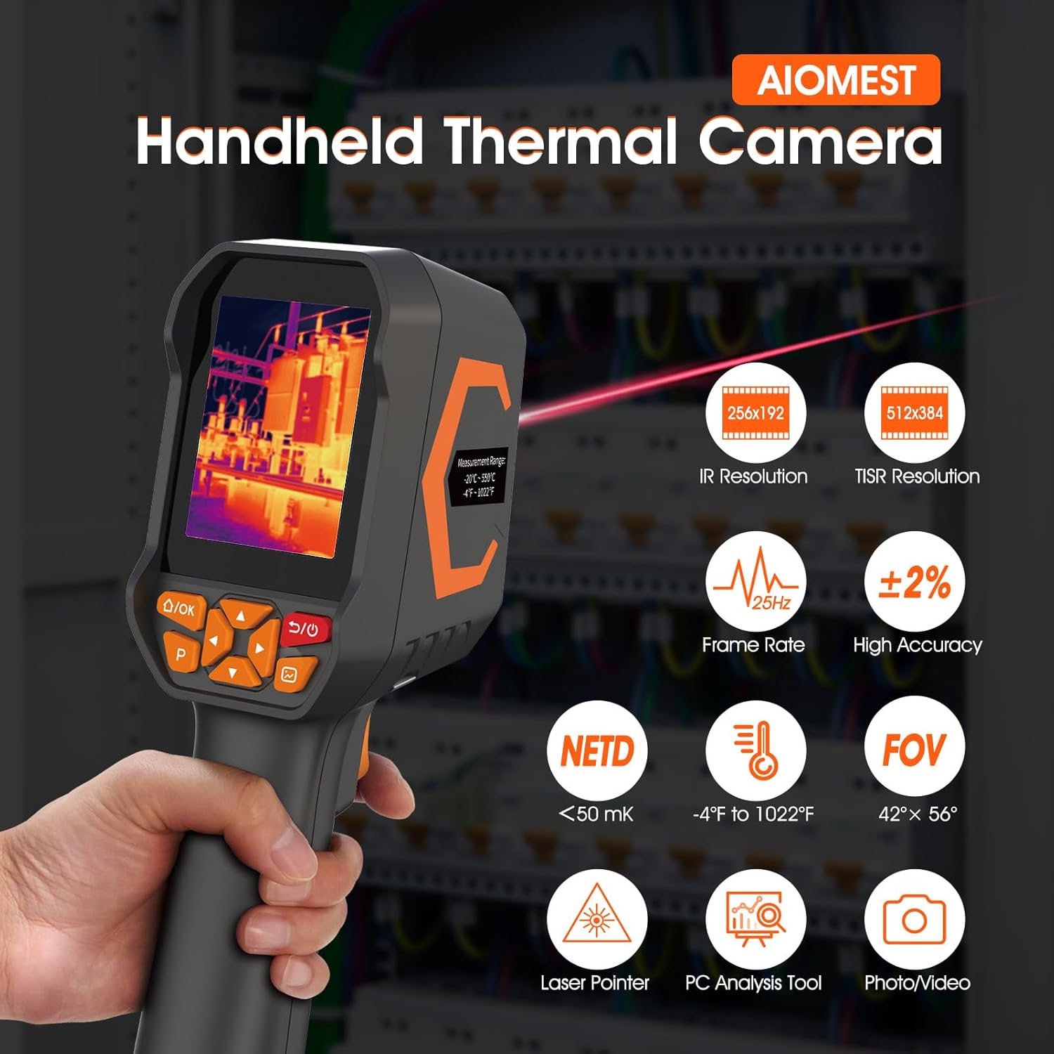 HoldPeak DP15L Thermal Imager  - Nf 521 Thermal Imaging Camera ulasan dan harga