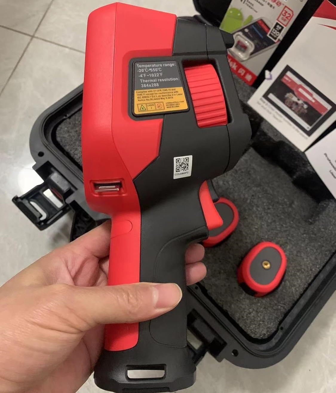 UNI-T UTi384G Professional The - Thermal Camera Type C 384X288 ulasan dan harga