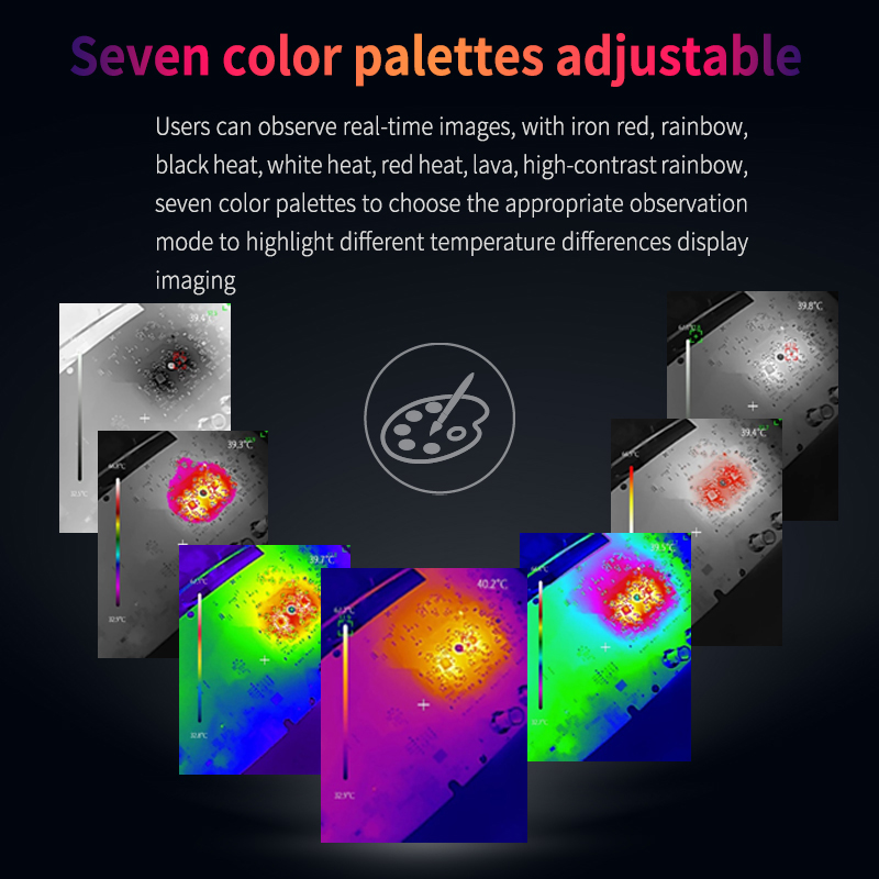 UNI-T Thermal Imager For Mobil - Thermal Imaging Camera 256X192 ulasan dan harga