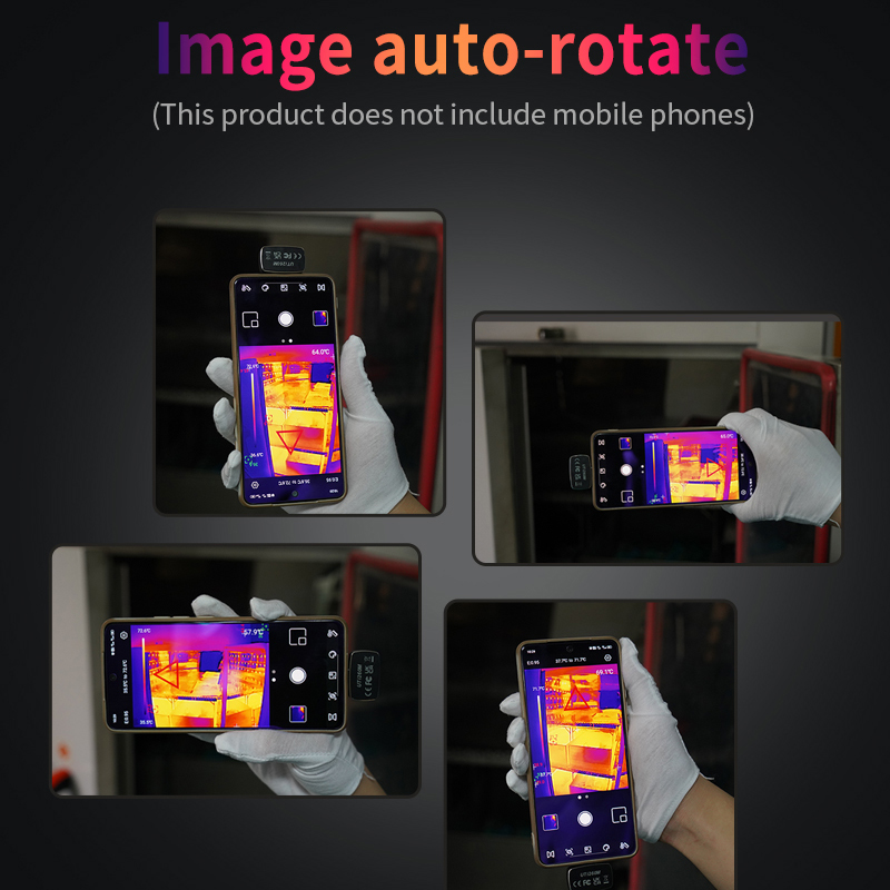 UNI-T Thermal Imager For Mobil - Thermal Imaging Camera 256X192 ulasan dan harga