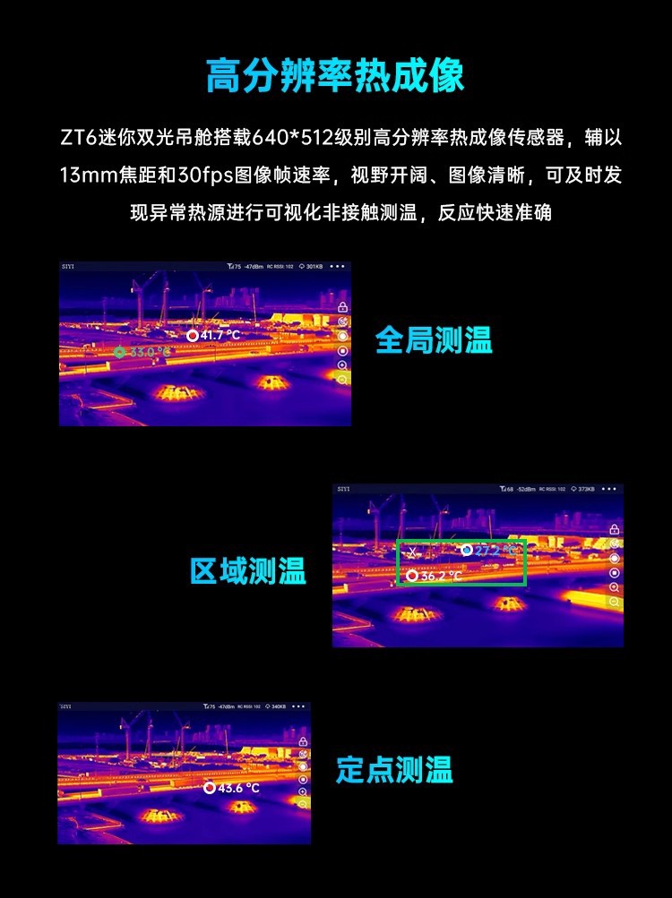 Drone mini dual light pod ther - Thermal Imager Drone Gimbal ulasan dan harga