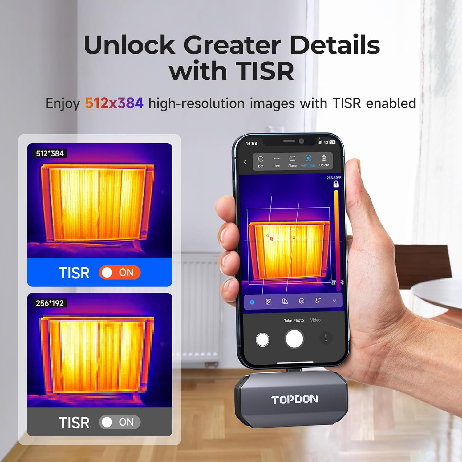TOPDON TC001/TC002/TC002C DUO  - Topdon Tc001 Thermal Camera ulasan dan harga