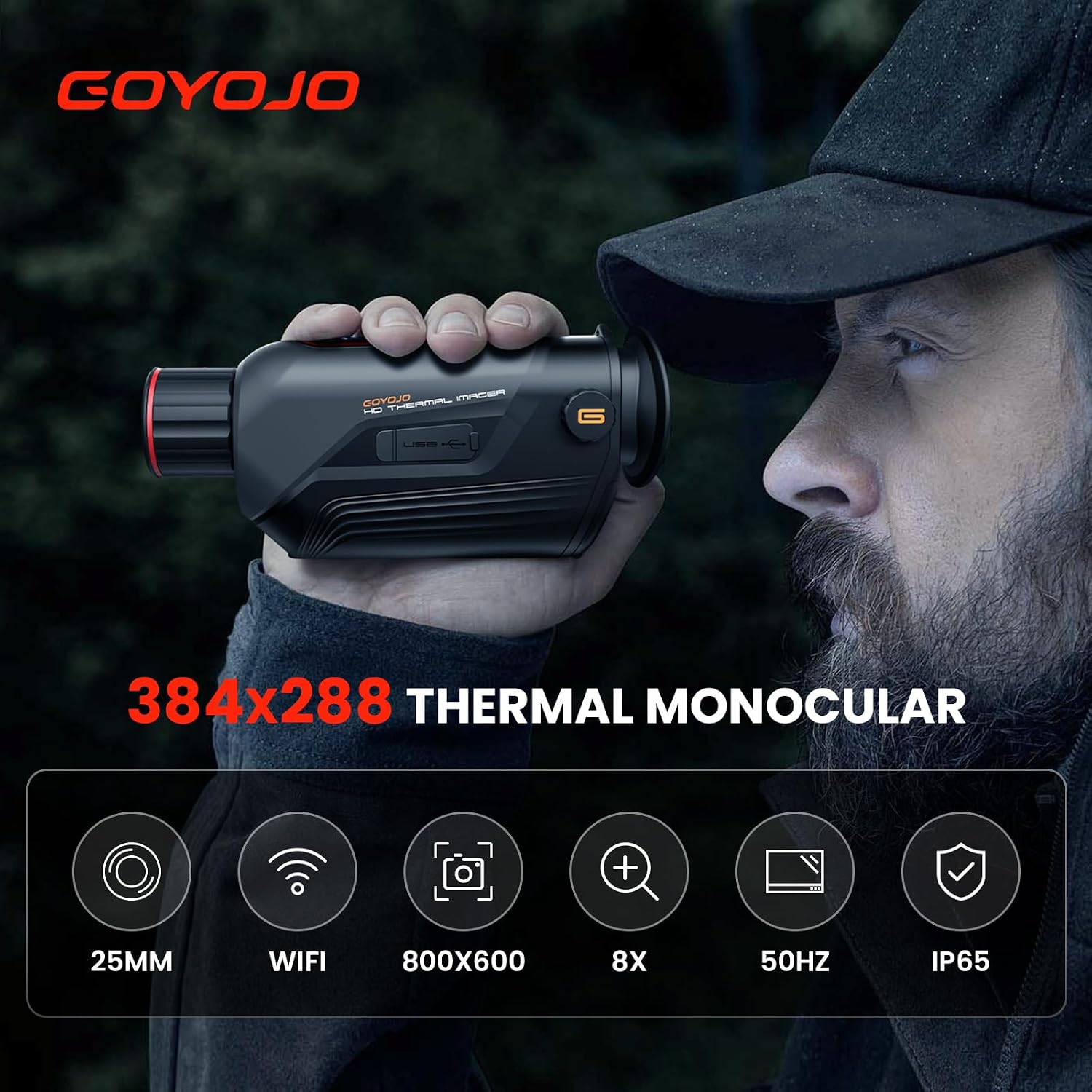 GOYOJO G325 G315 Thermal Imagi - Thermal Scope Night Vision Monocular ulasan dan harga